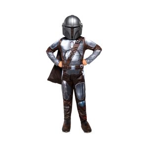 STAR WARS The Mandalorian Official Youth Halloween Costume | Jazwares