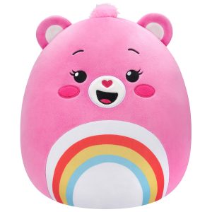 Squishmallows Care Bears 12-Inch Cheer Bear | Jazwares