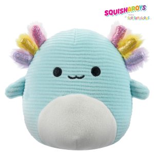 Squishmallows 8" Irina the Teal Corduroy Axolotl | Jazwares