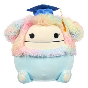 Squishmallows 12" Zozo the Teal Bigfoot in Graduation Cap | Jazwares