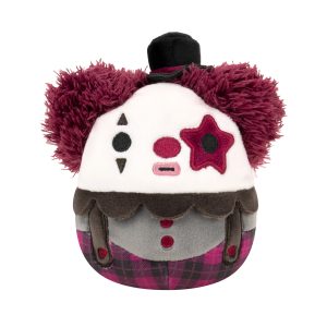 Squishmallows 5" Ofelia the Red and Black Goth Clown | Jazwares
