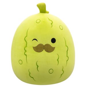 Squishmallows 24-Inch Charles the Pickle with Mustache | Jazwares