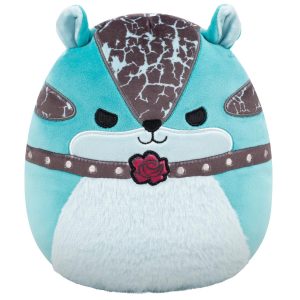 Squishmallows 8" Samsara the Teal Chipmunk with Choker | Jazwares