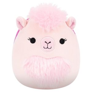 Squishmallows 5" Carlee the Light Pink Camel with Fuzzy Belly | Jazwares