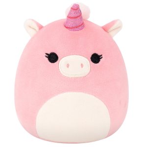 Squishmallows 5" Seraphina the Light Pink Unicorn with Sparkle Horn | Jazwares
