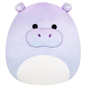 Squishmallows 14" Benedict the Purple Gradient Hippo with Sparkly Ears | Jazwares