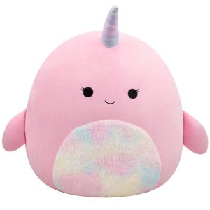 Squishmallows 20" Esme the Pink Narwhal | Jazwares