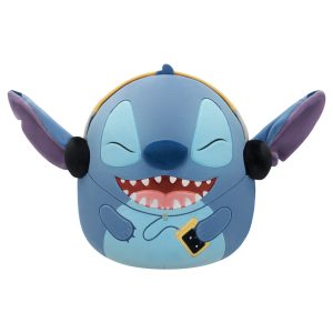 Squishmallows 14" Disney Stitch with Headphones | Jazwares