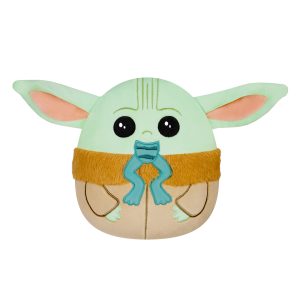 Squishmallows 8" Select Series Star Wars Grogu Eating Frog | Jazwares