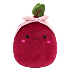 Squishmallows Claudia the Purple Beet with Pink Headband| Jazwares