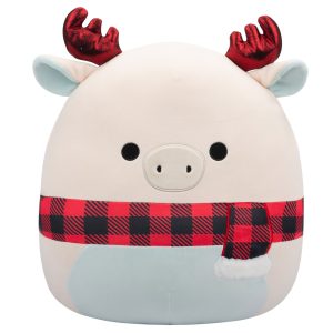 Squishmallows 16" Matthew the White Moose with Glitter Antlers | Jazwares
