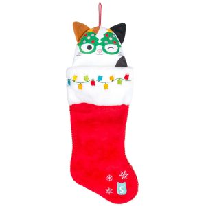 Squishmallows Cam the Cat Plush Stocking | Jazwares